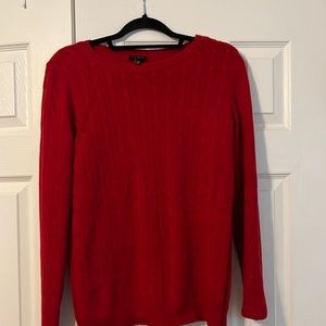Talbots Classic Cableknit